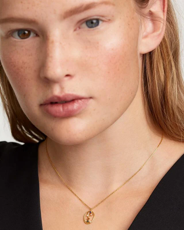 Scorpio Gold Necklace - CO01-351-U - Image 4