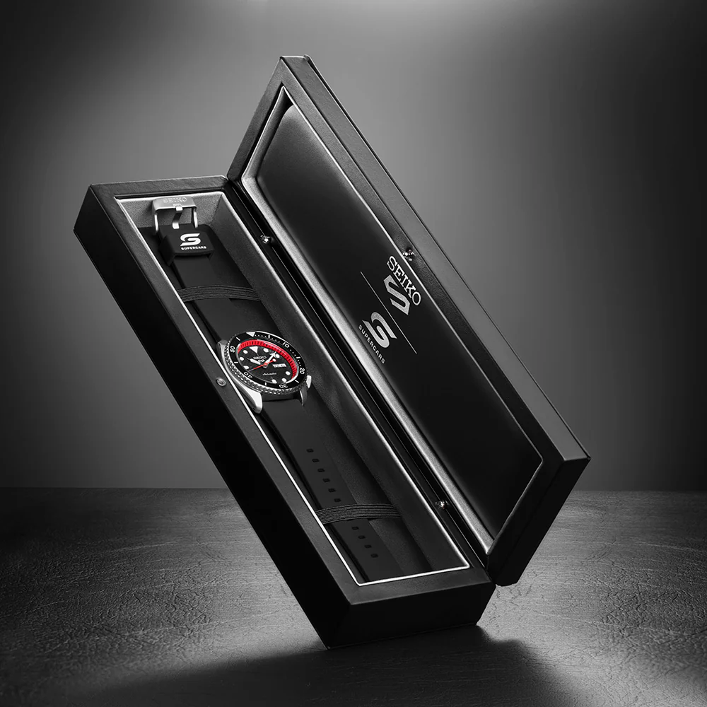 Seiko 5 Sports SRPJ03K Supercars Special Edition Podium Model - Image 2