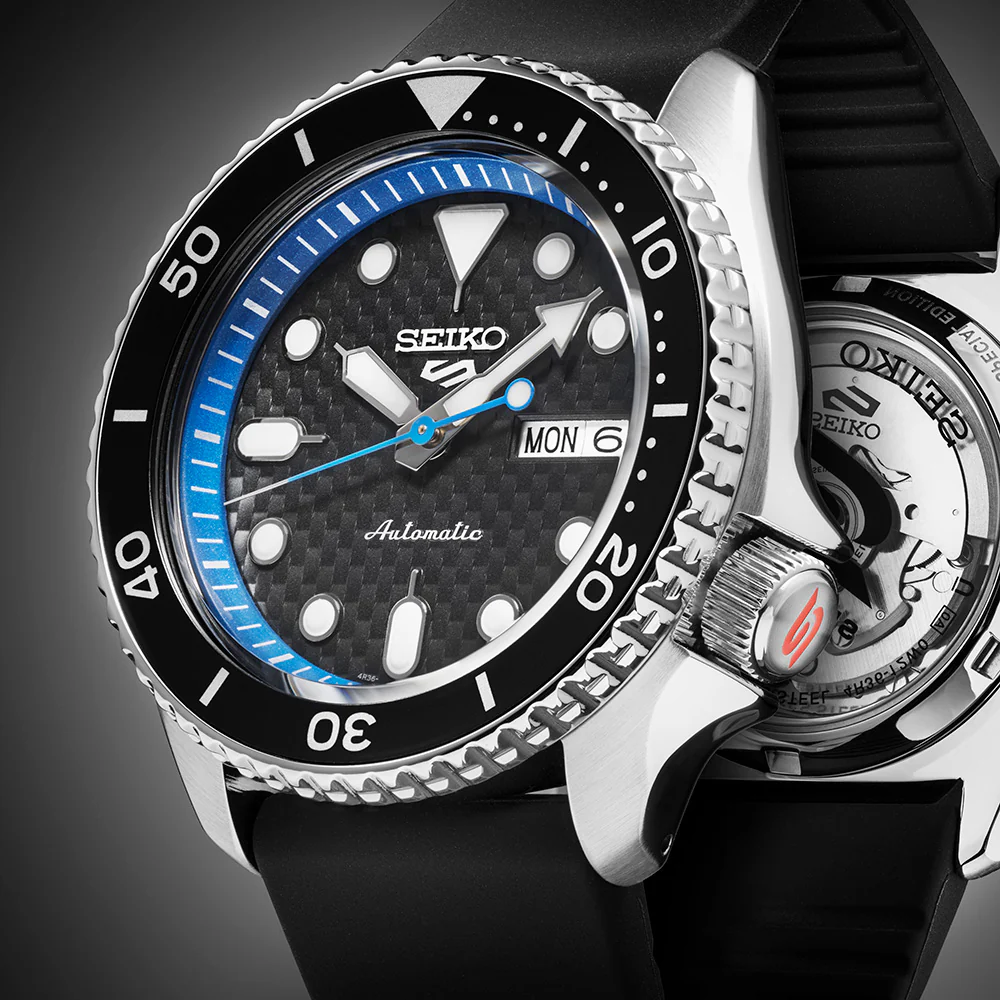 Seiko 5 Sports SRPJ05K Supercars Special Edition Podium Model - Image 3