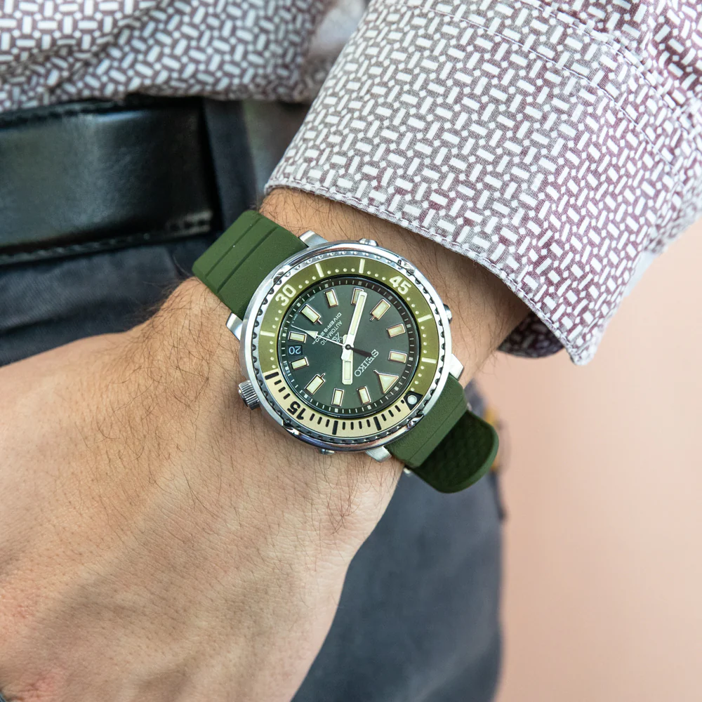 Seiko Prospex SRPF83K Green Automatic 200 Metres Divers Watch - Image 2