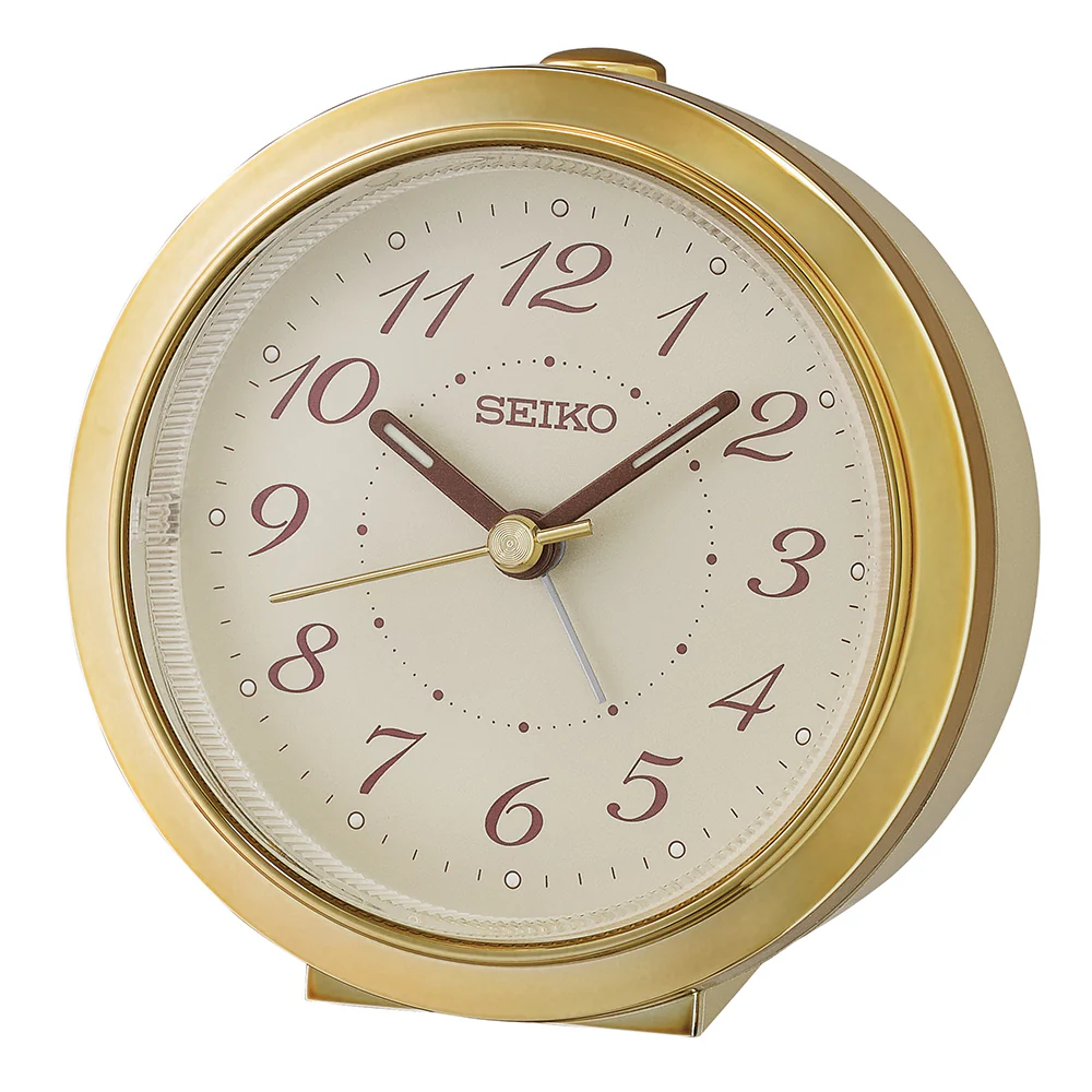 Seiko QHE187-G Table Alarm Clock