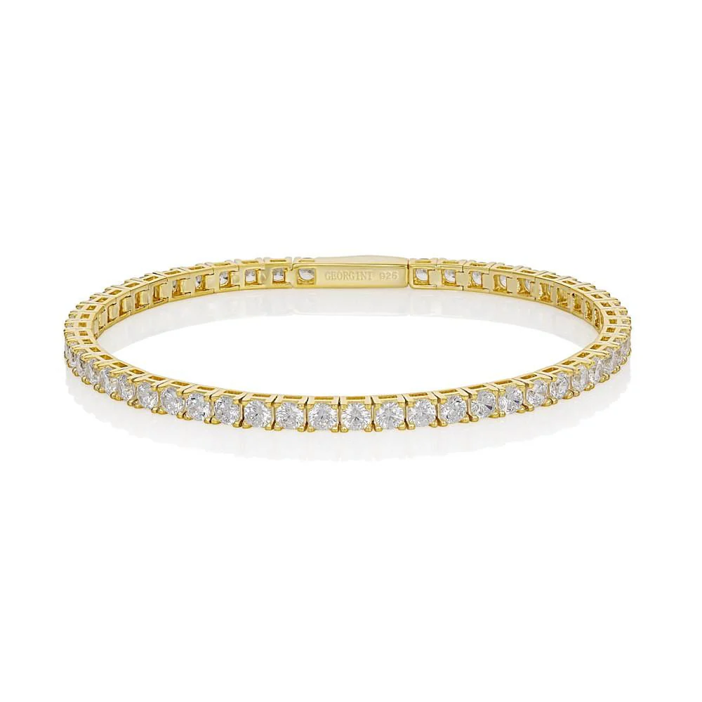 Selena 3Mm Tennis Bracelet Gold - IB201G