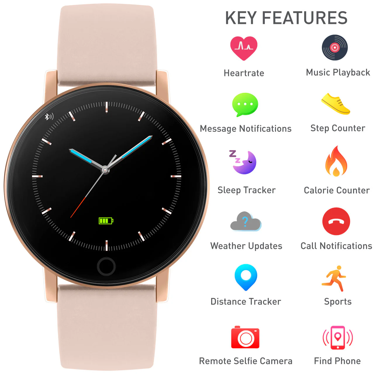 Series 5 Nude Smart Watch - RA05-2020 - Image 4