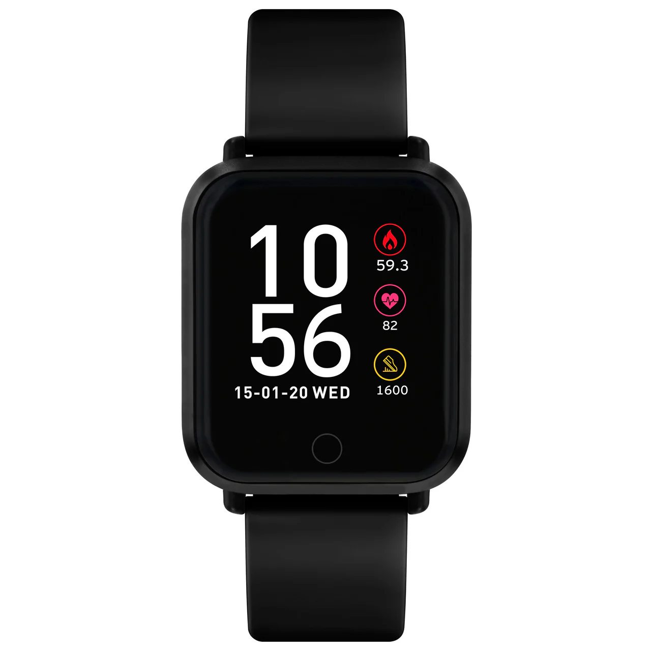 Series 6 Black Smart Watch - RA06-2084