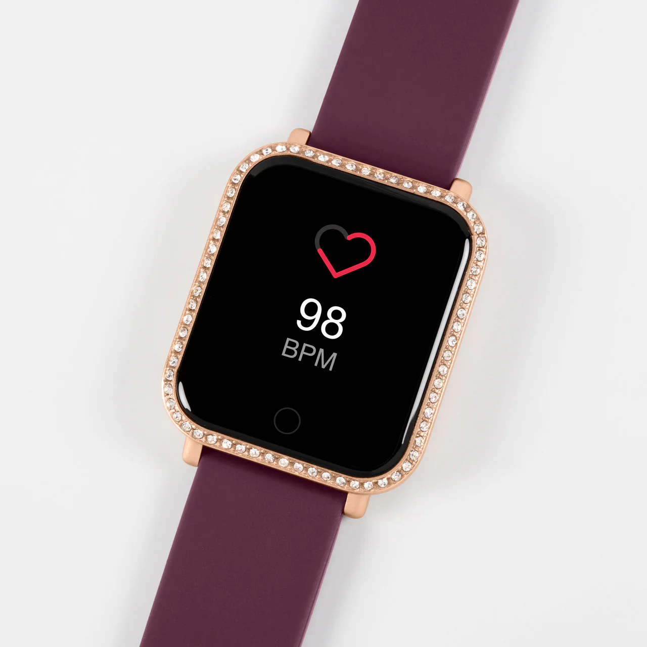 Series 6 White Burgundy Smart Watch - RA06-2094 - Image 3