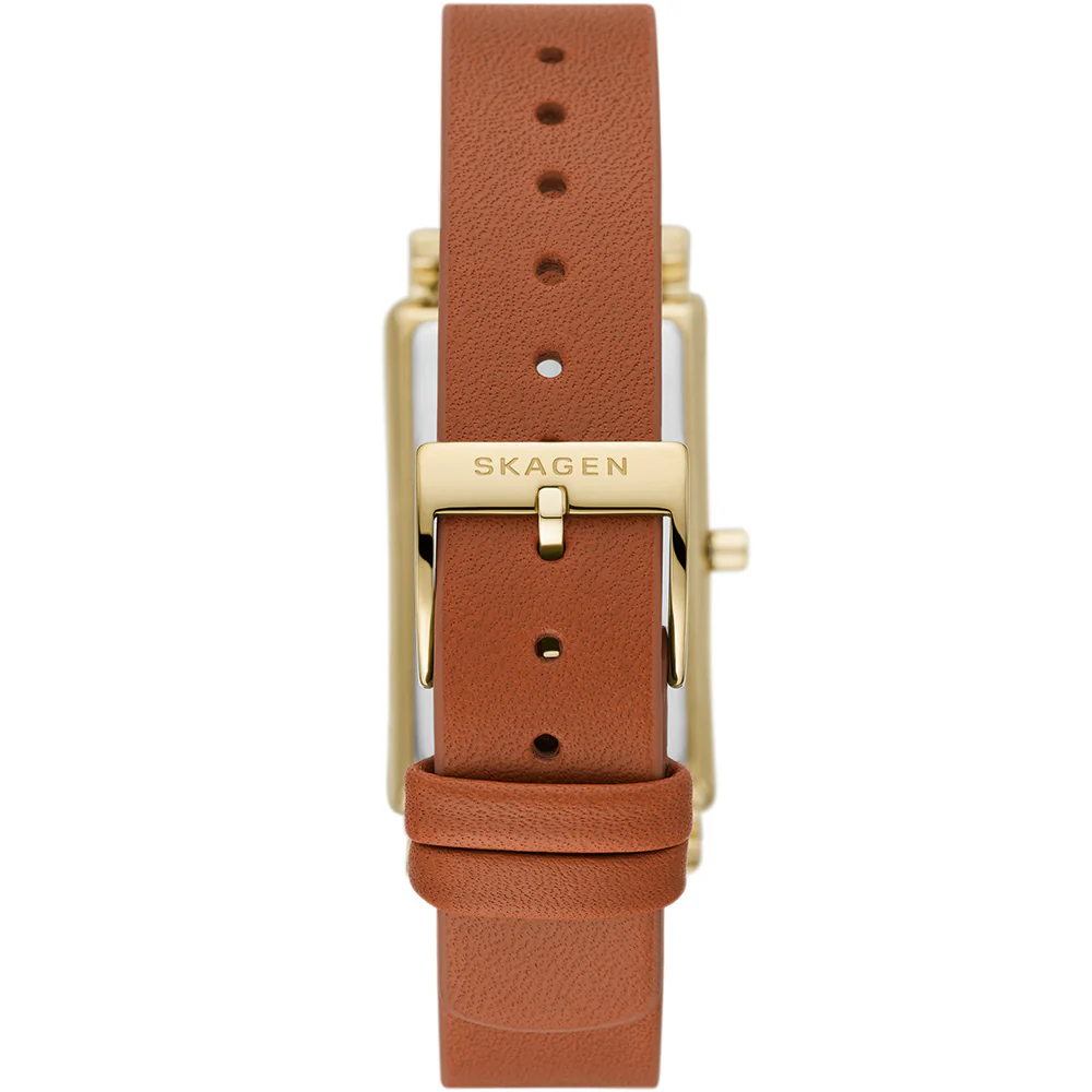 Skagen SKW3097 Hagen Brown Leather Ladies Watch - Image 3
