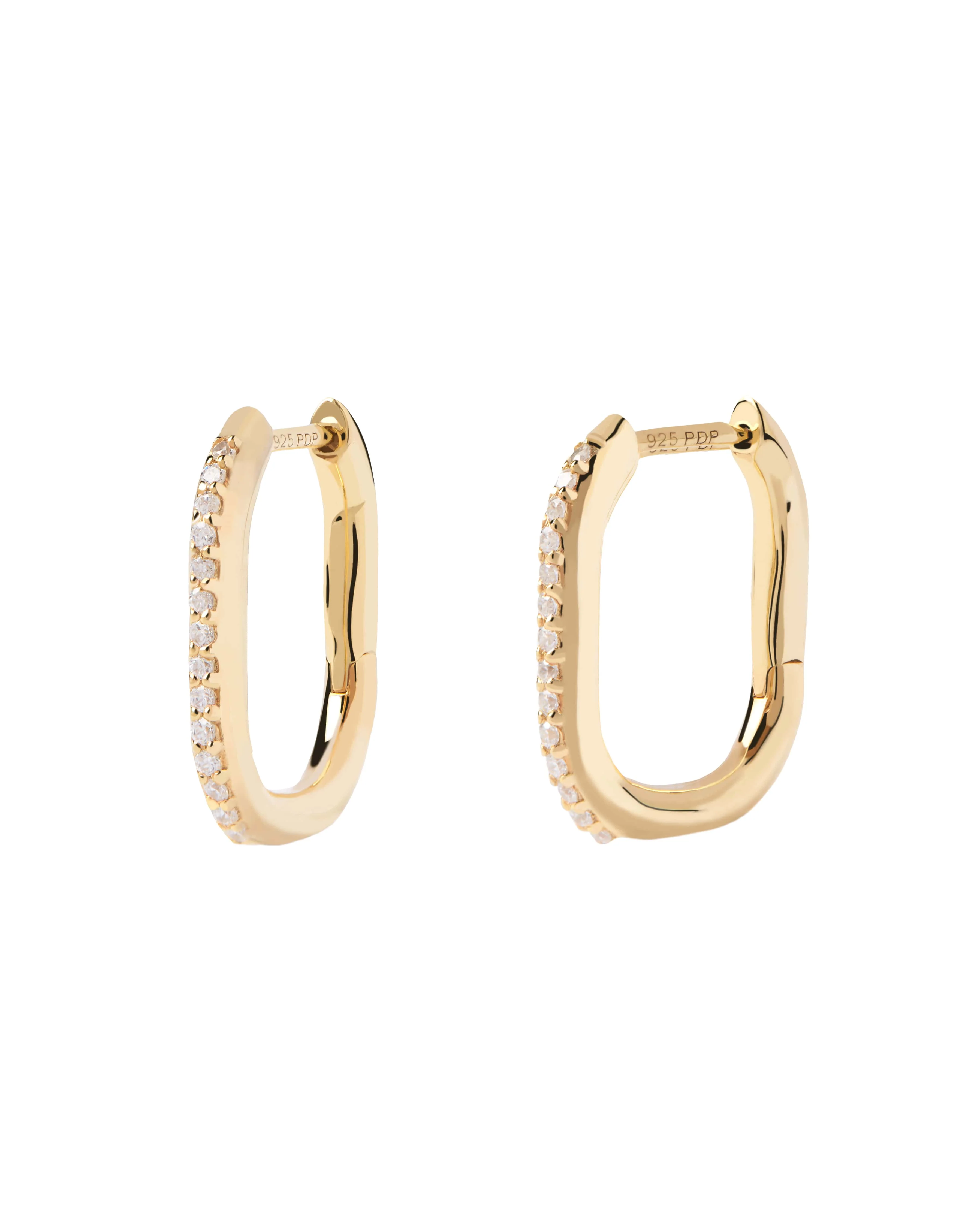 Spike Gold Earrings