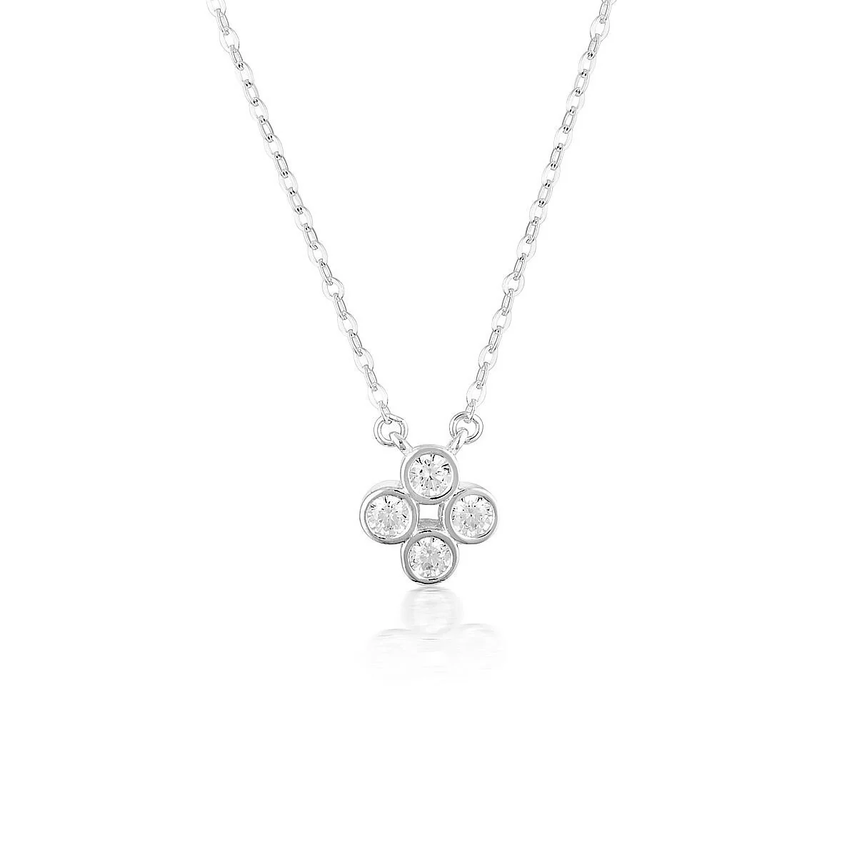 Stellar Lights Silver Twinkle Pendant - IP749W