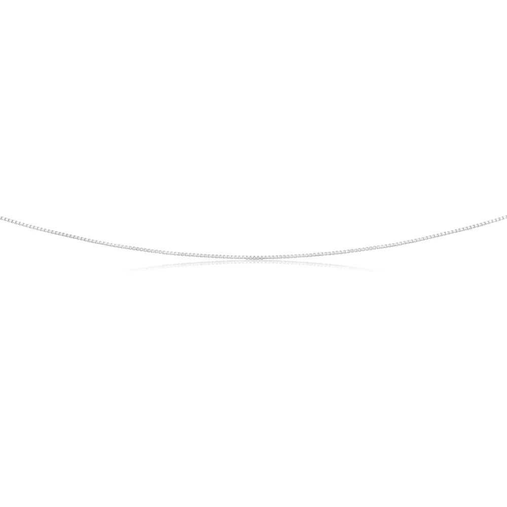 Sterling Silver 45cm 70 Gauge Box Chain