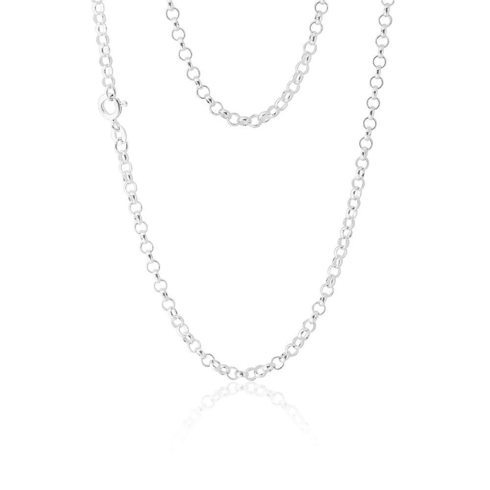 Sterling Silver 50cm 70 Gauge Belcher Chain