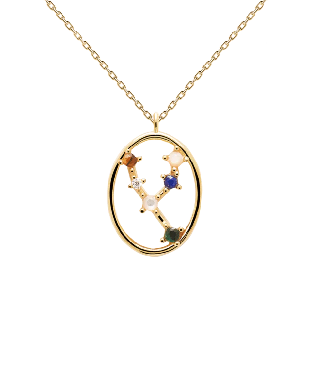 Taurus Gold Necklace - CO01-345-U