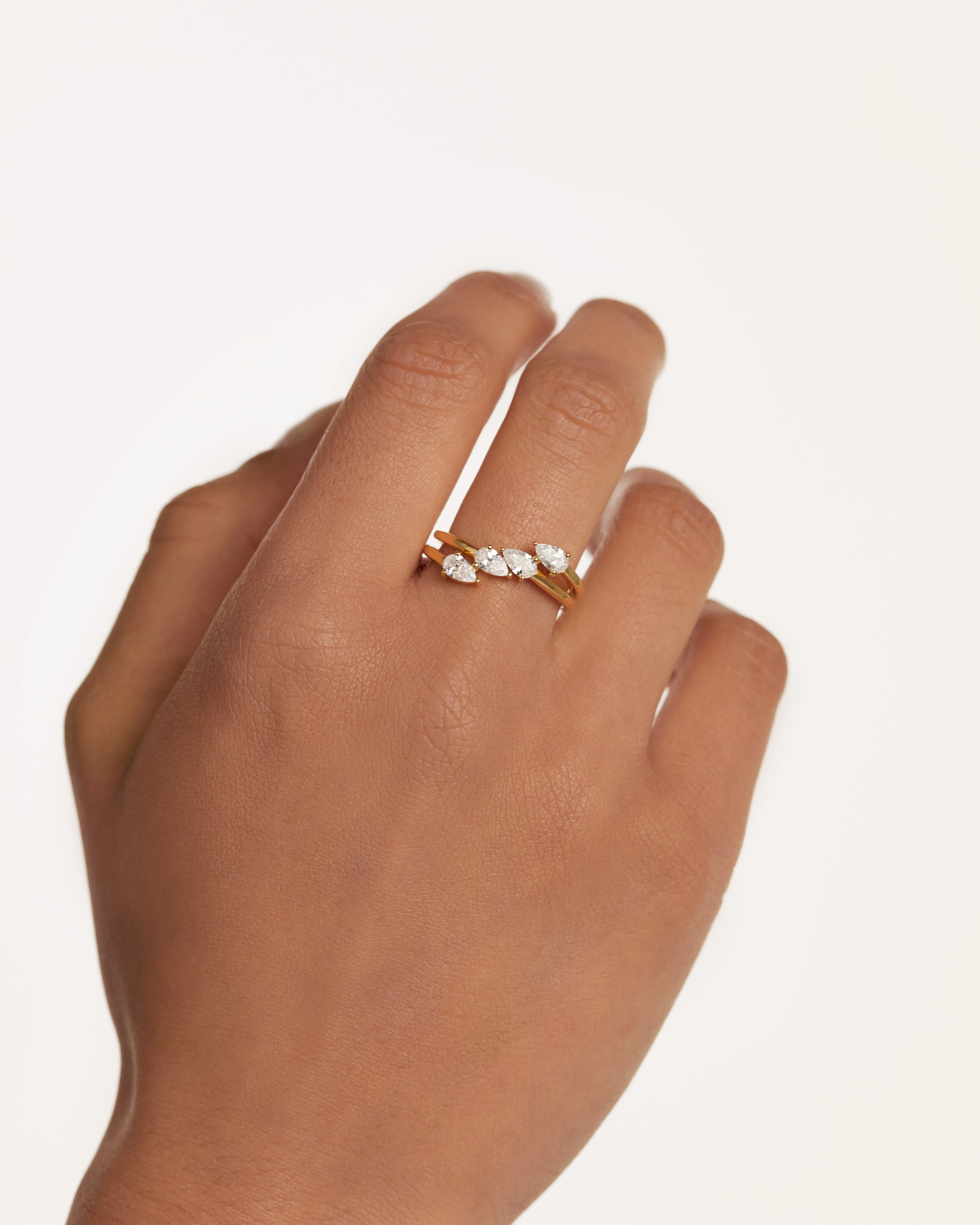 Terra Gold Ring Size 16 - Image 2