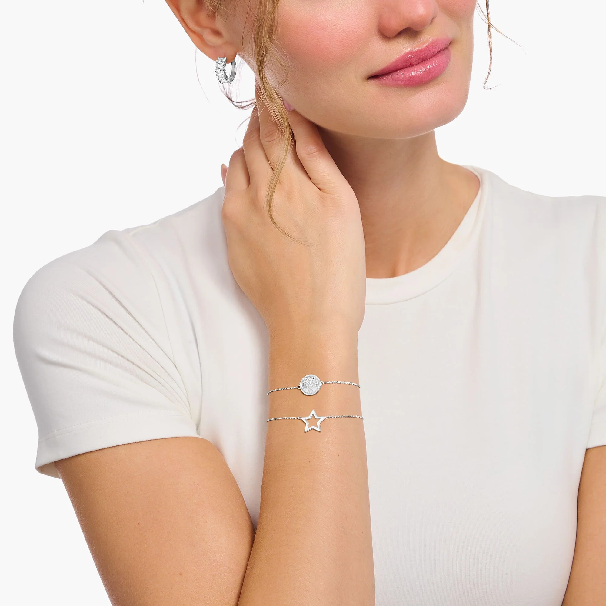THOMAS SABO Bracelet with tree of love pendant - silver - Image 2