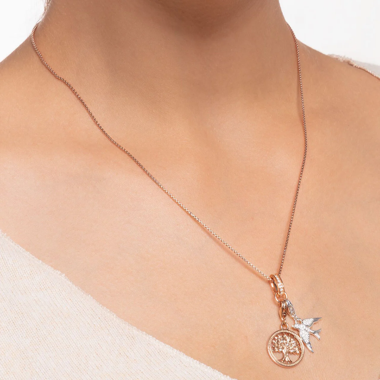 Charm Club Cubic Zirconia Swallow - 1857-051-14 - Image 4