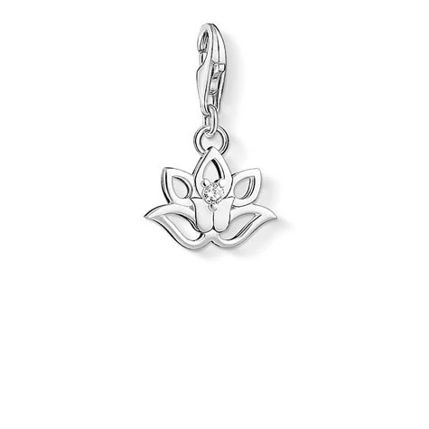 Open Lotus Cubic Ziconia - 1300-051-14