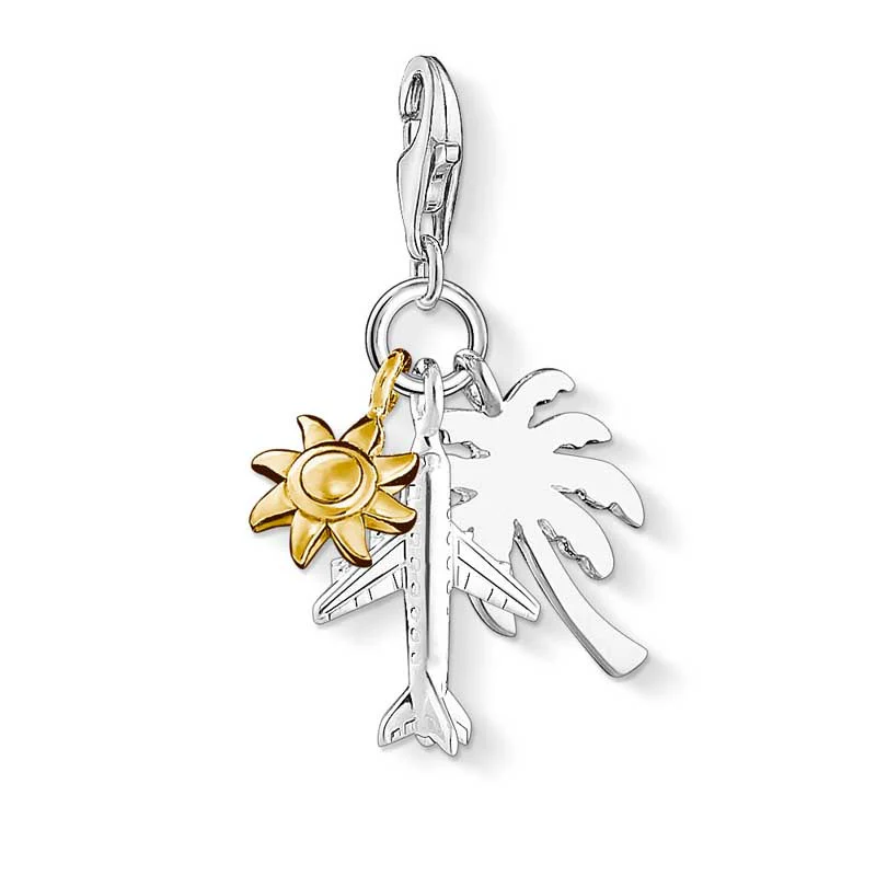 Palm, Plane & Sun Gold Plated - 1430-413-21