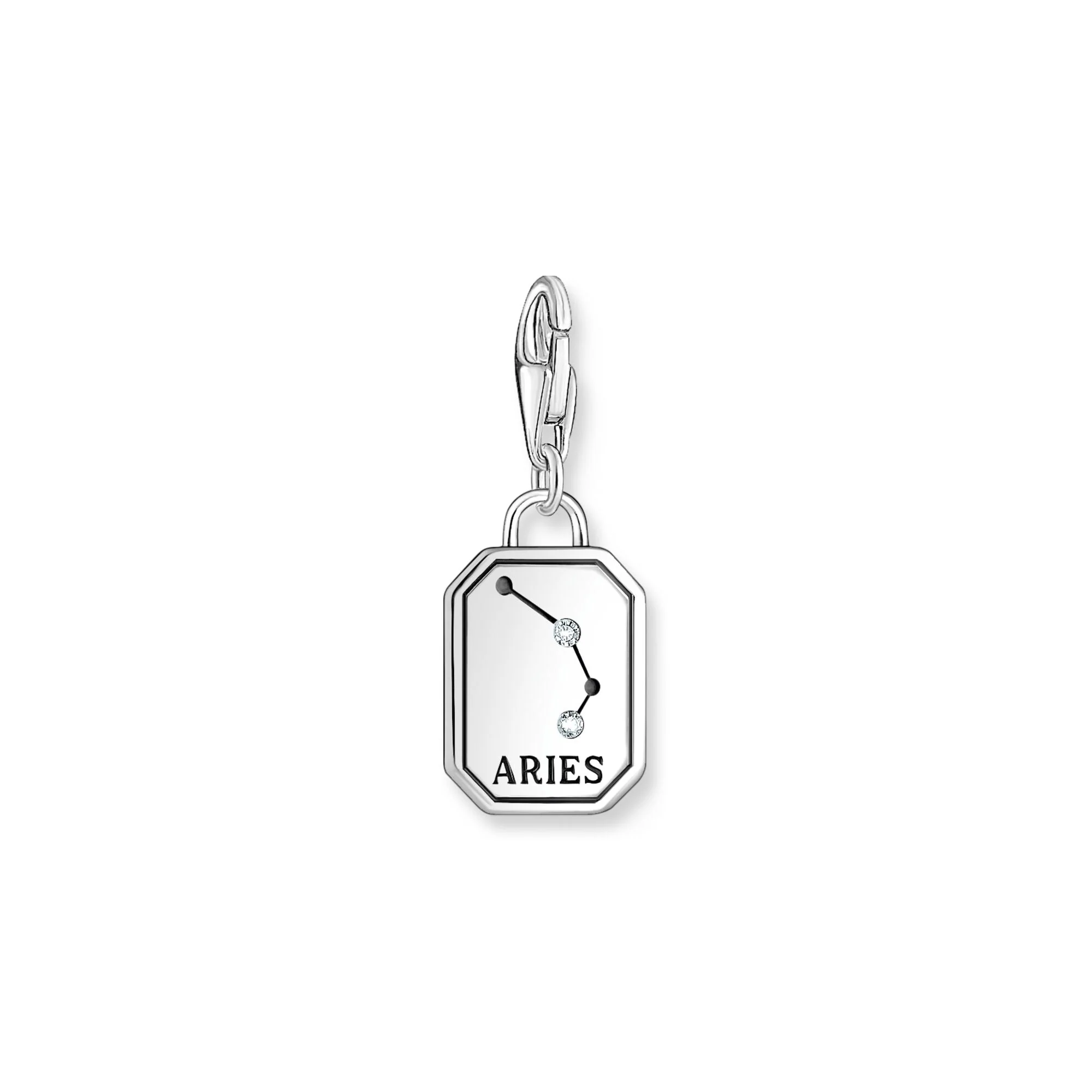 THOMAS SABO Charm Pendant Aries Zodiac Sign Silver - Image 2