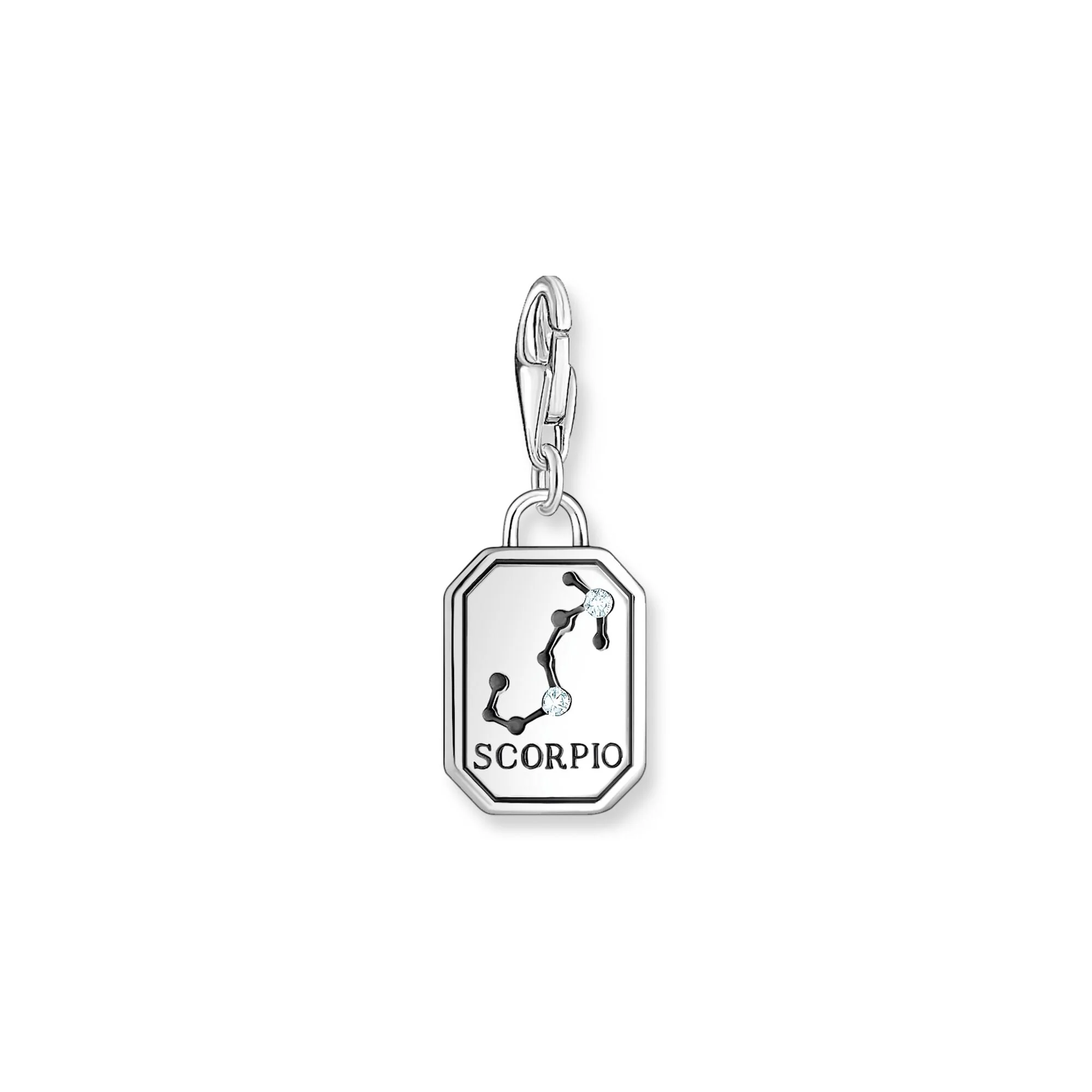 THOMAS SABO Charm Pendant Scorpio Zodiac Sign Silver - Image 2
