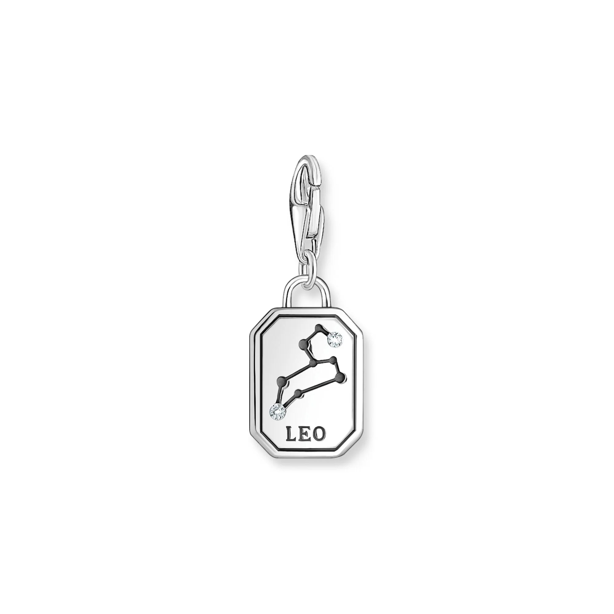THOMAS SABO Charm Pendant Leo Zodiac Sign Silver - Image 2