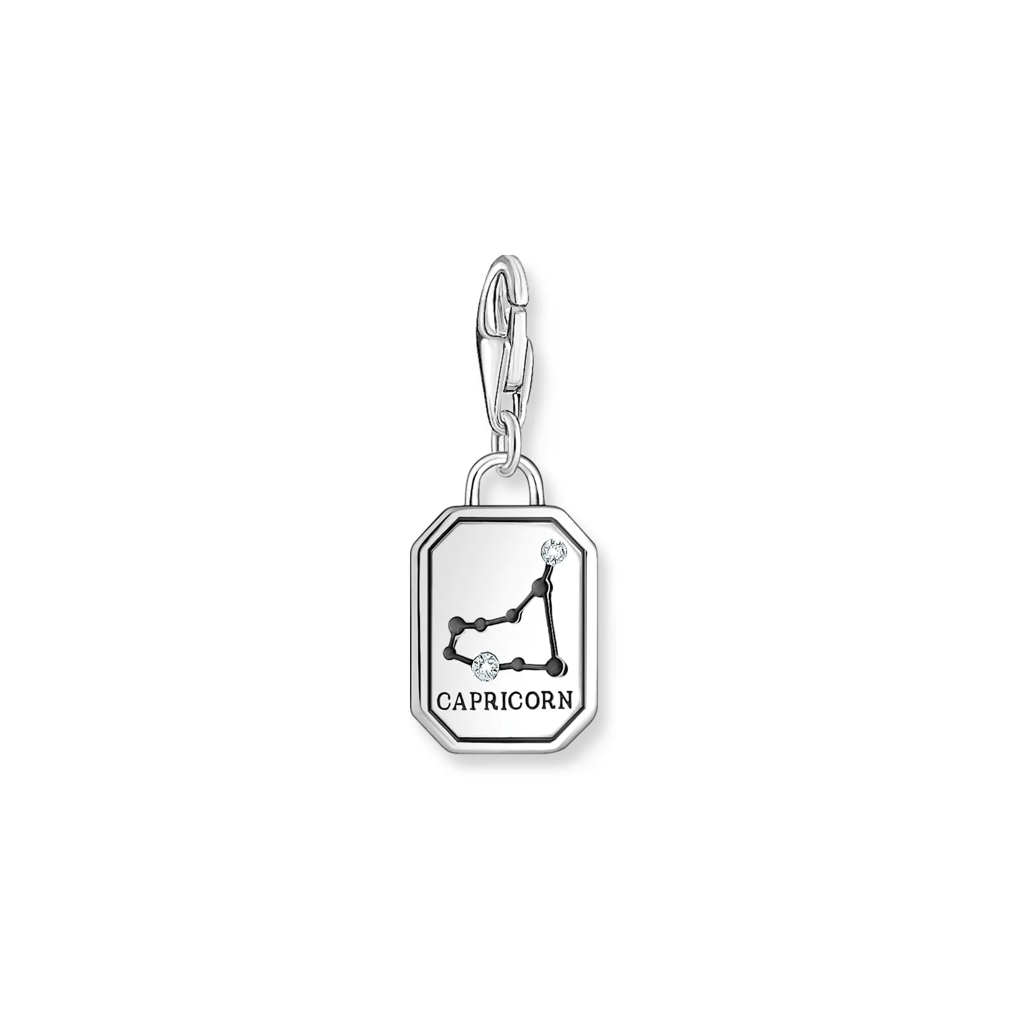 THOMAS SABO Charm Pendant Capricorn Zodiac Sign Silver - Image 2
