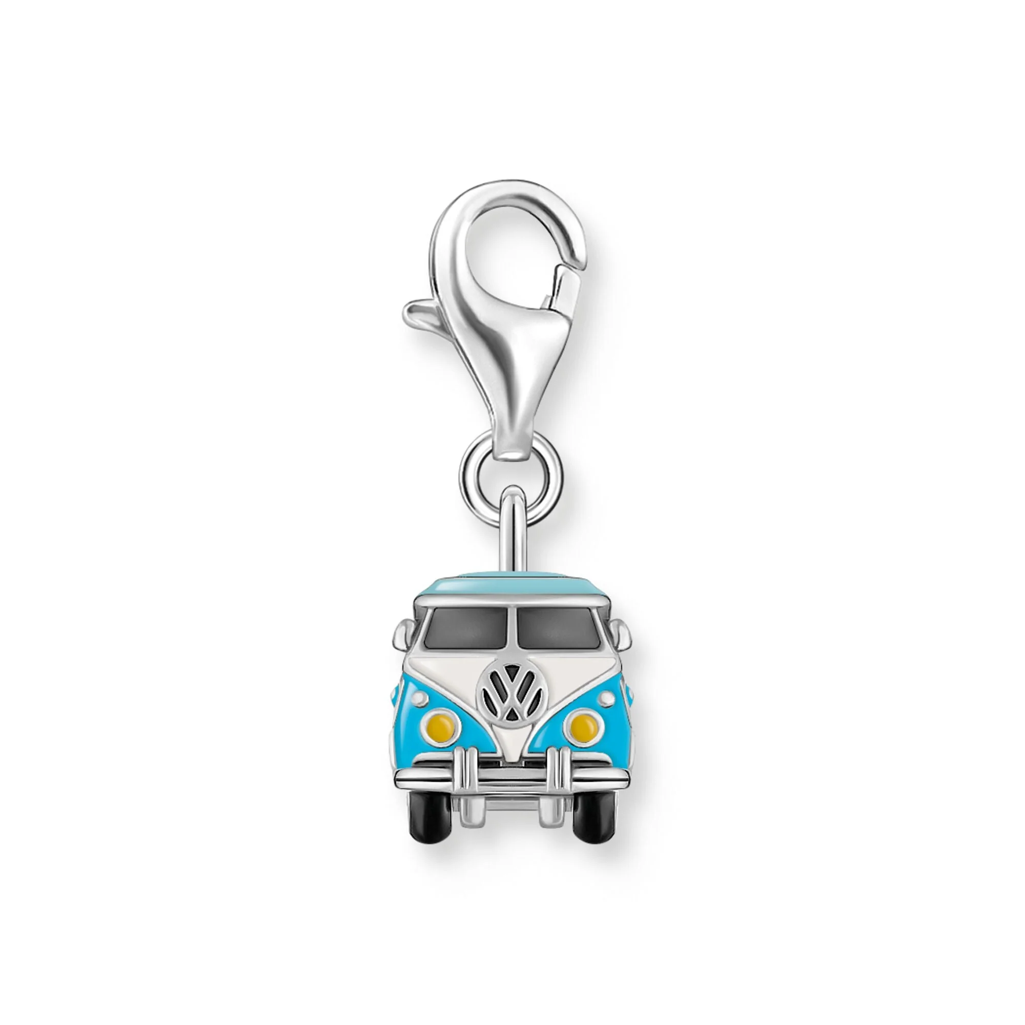 THOMAS SABO Blue Hippie Bus Charm Pendant - Image 2