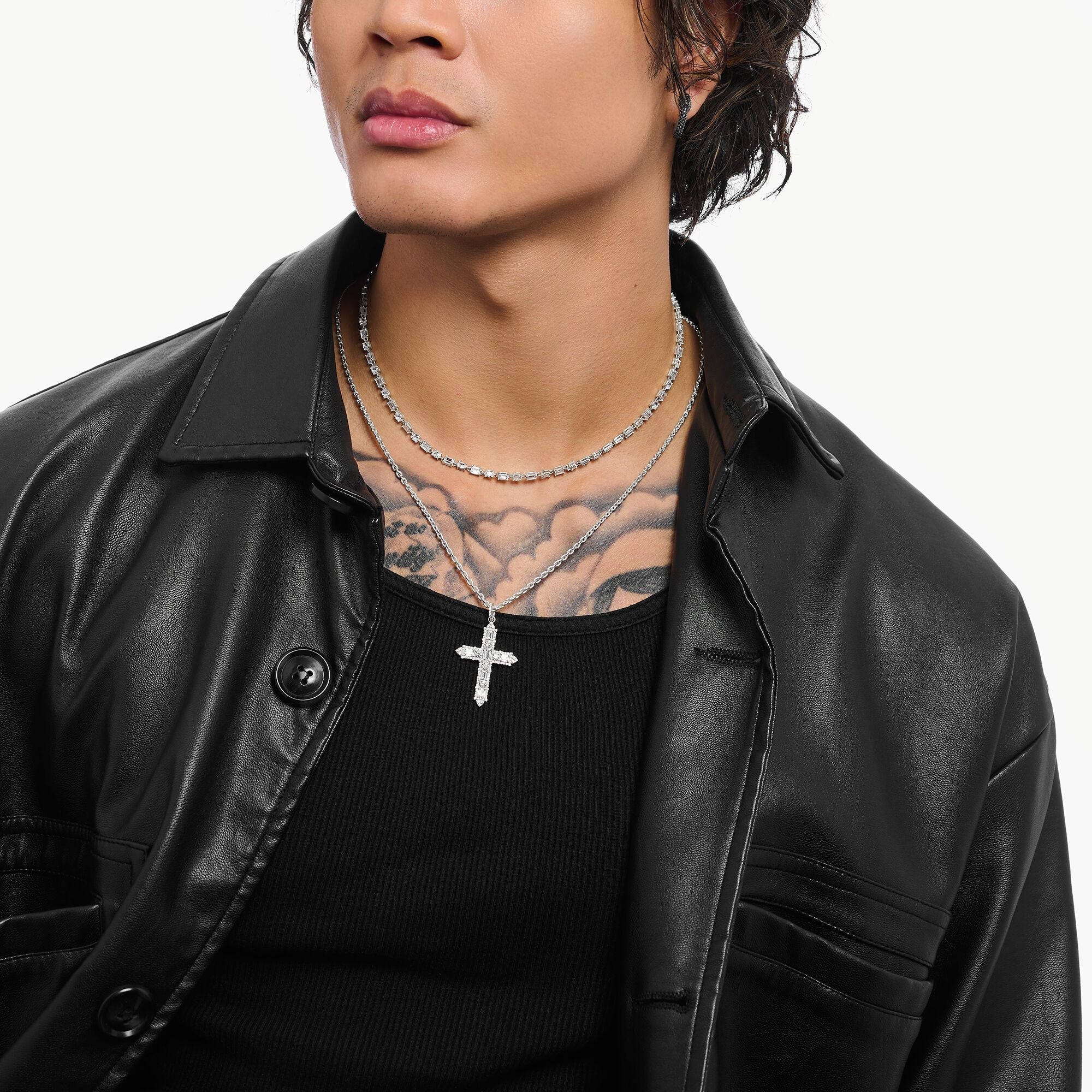 THOMAS SABO Choker necklace with white zirconia - Image 3