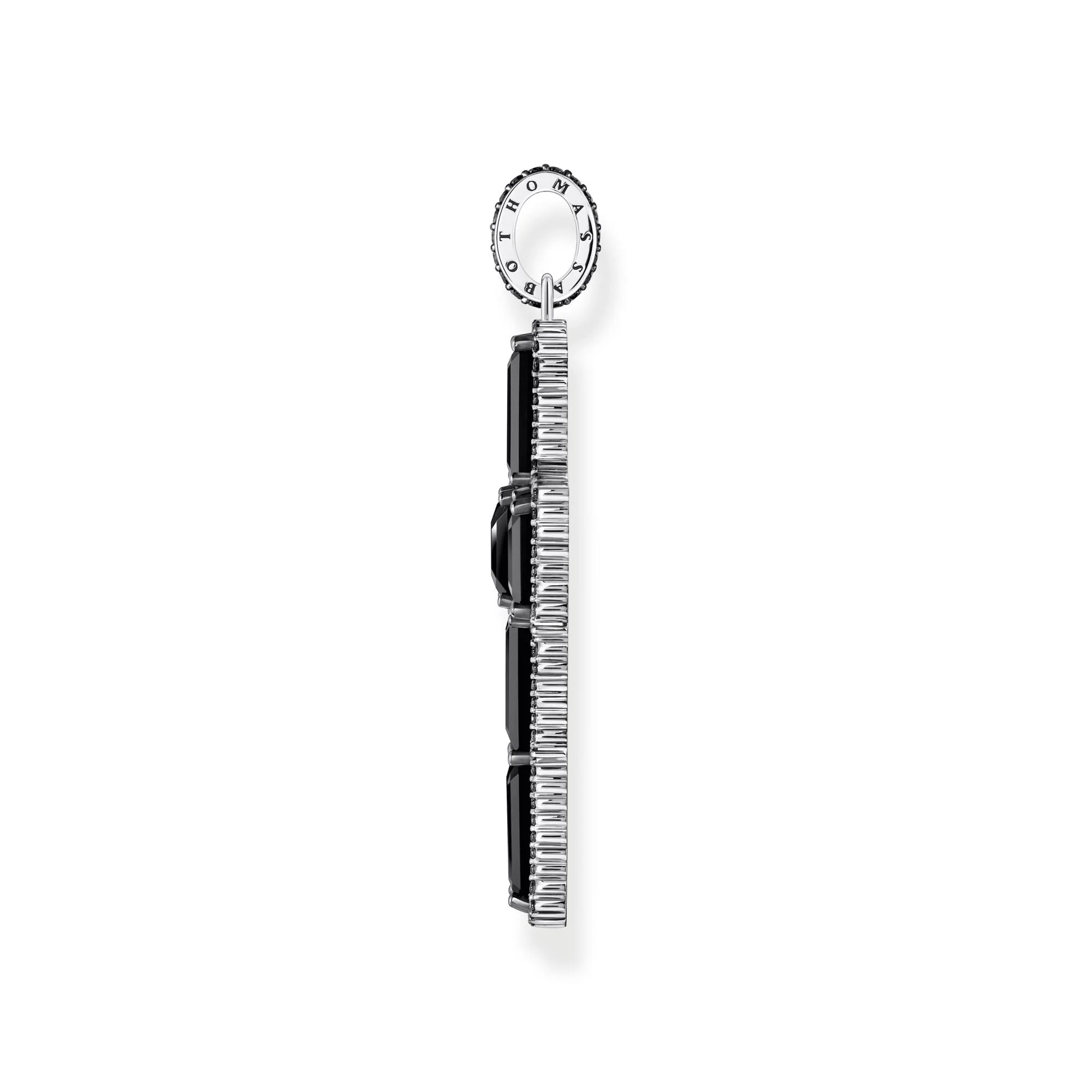 THOMAS SABO Cross pendant with black zirconia - Image 3