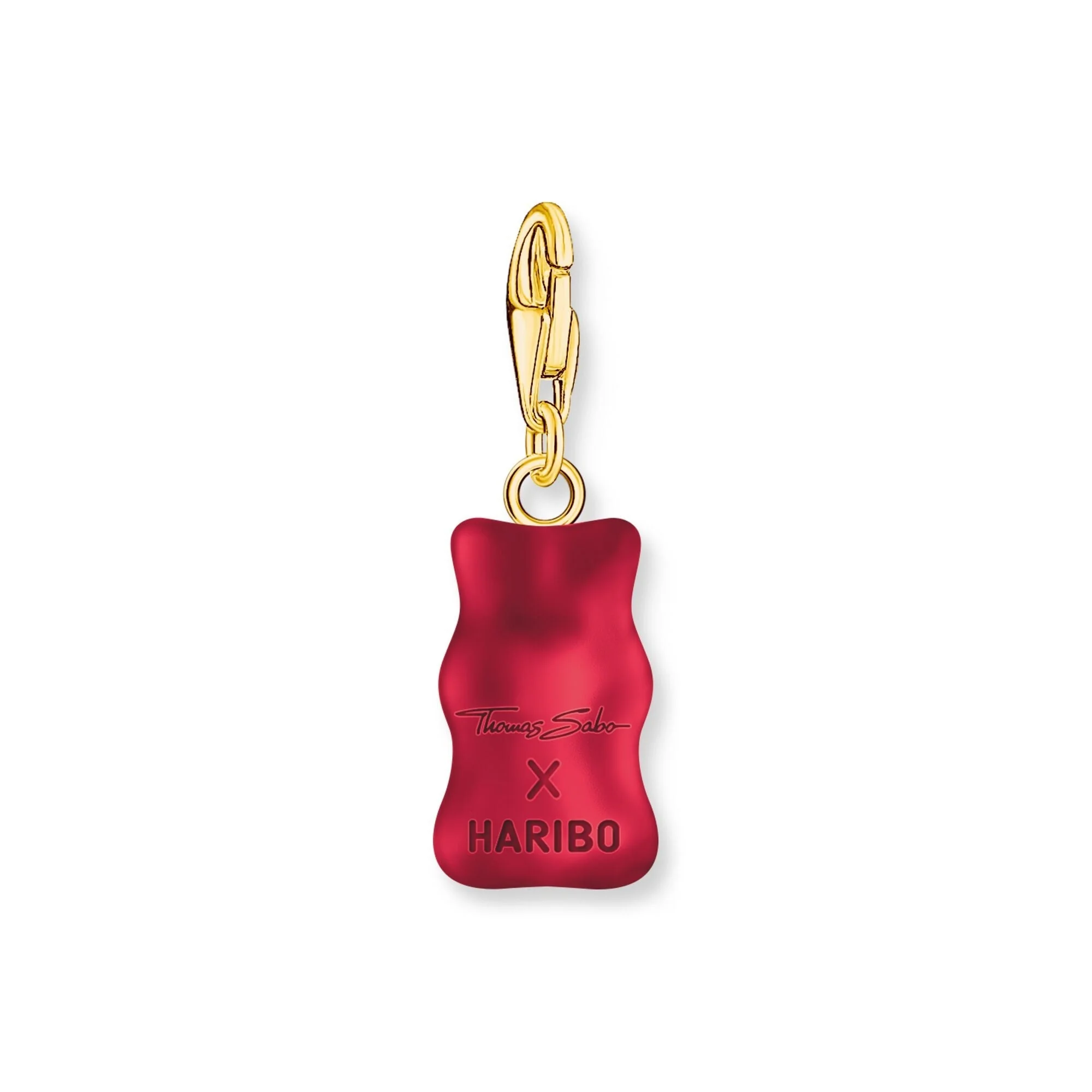 THOMAS SABO Charm pendant goldbears in red - Image 3