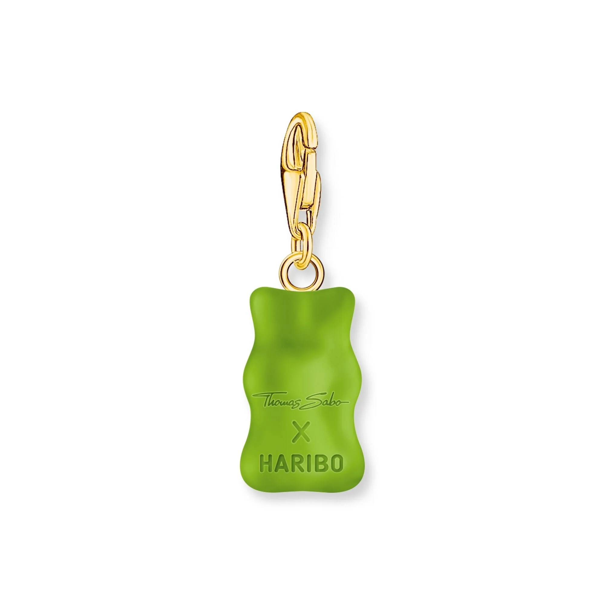 THOMAS SABO Charm pendant goldbears in green - Image 3
