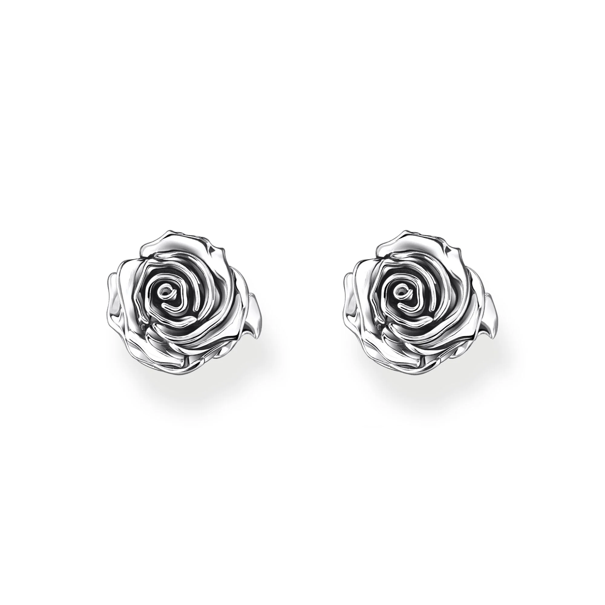 THOMAS SABO Midnight Rose ear studs - Image 4