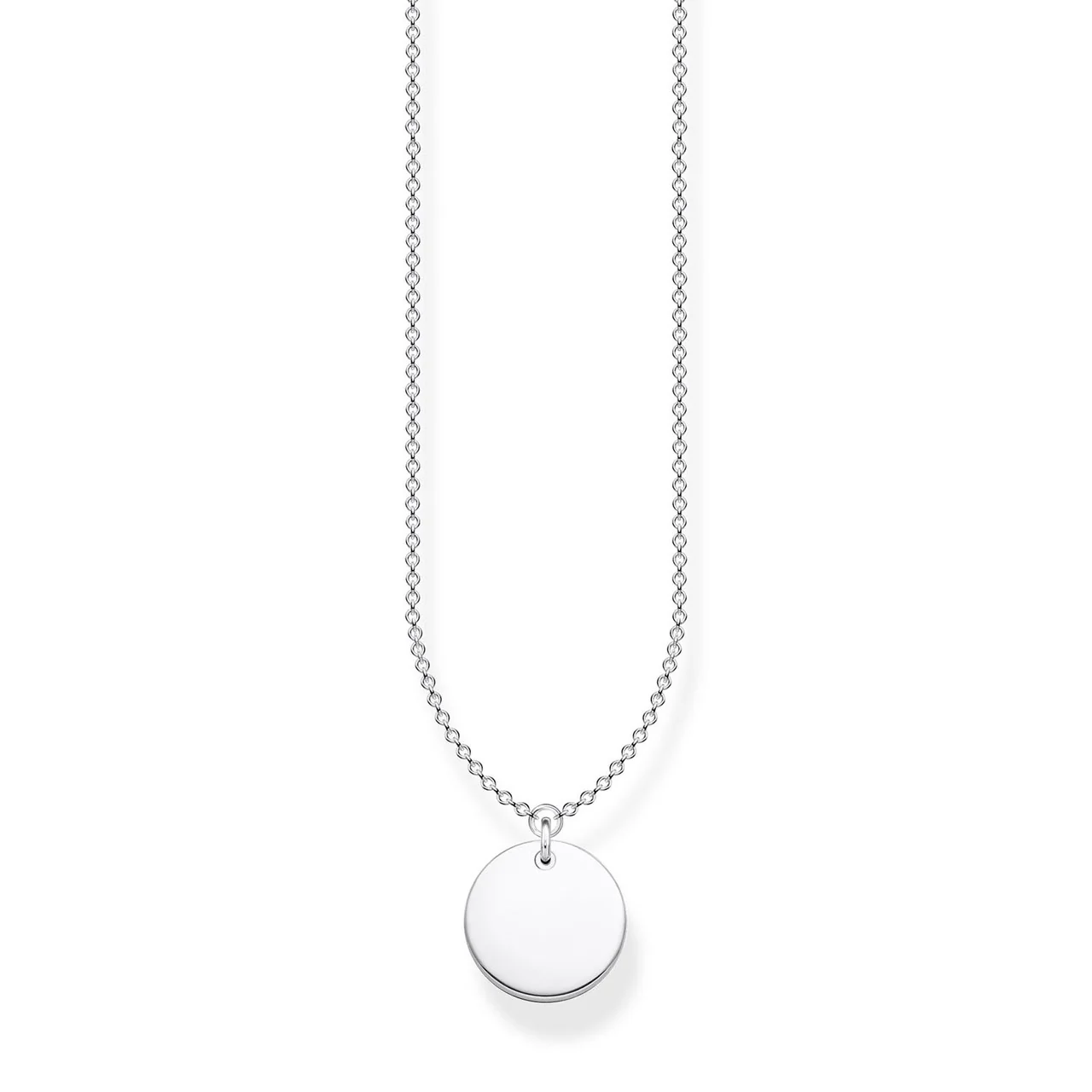 Necklace With Disc - KE1958-001-21-L45V