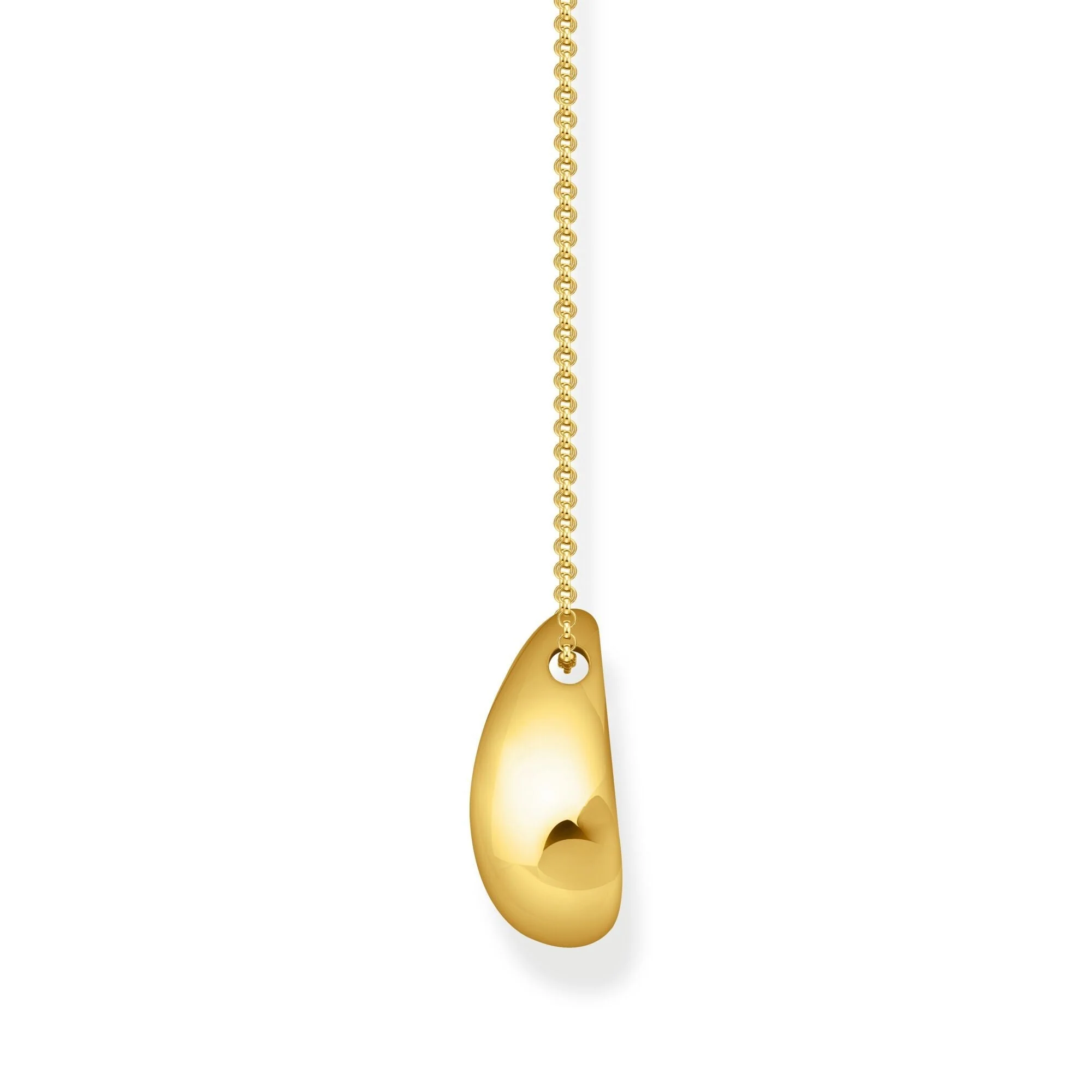 THOMAS SABO Necklace with pendant in drop-shape gold - Image 2