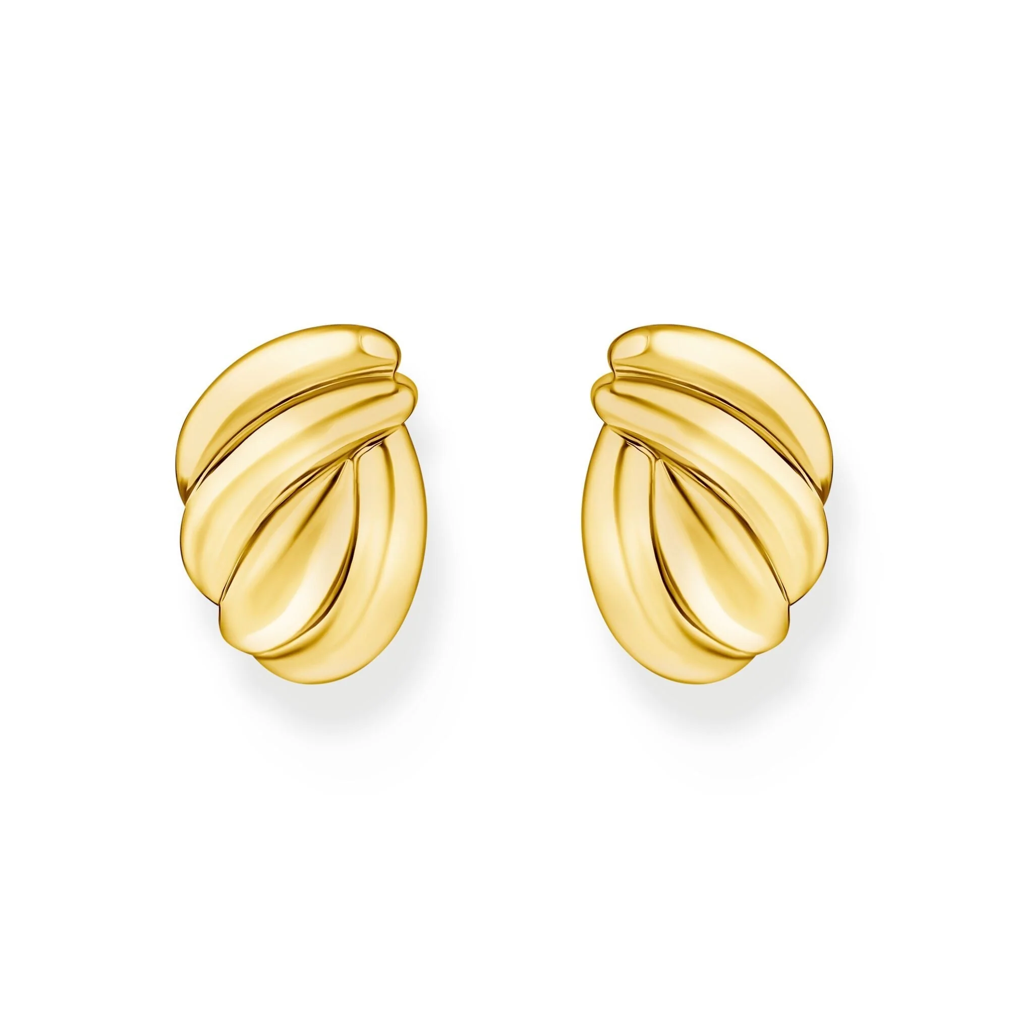 THOMAS SABO Organic shapes ear studs looped - Image 3