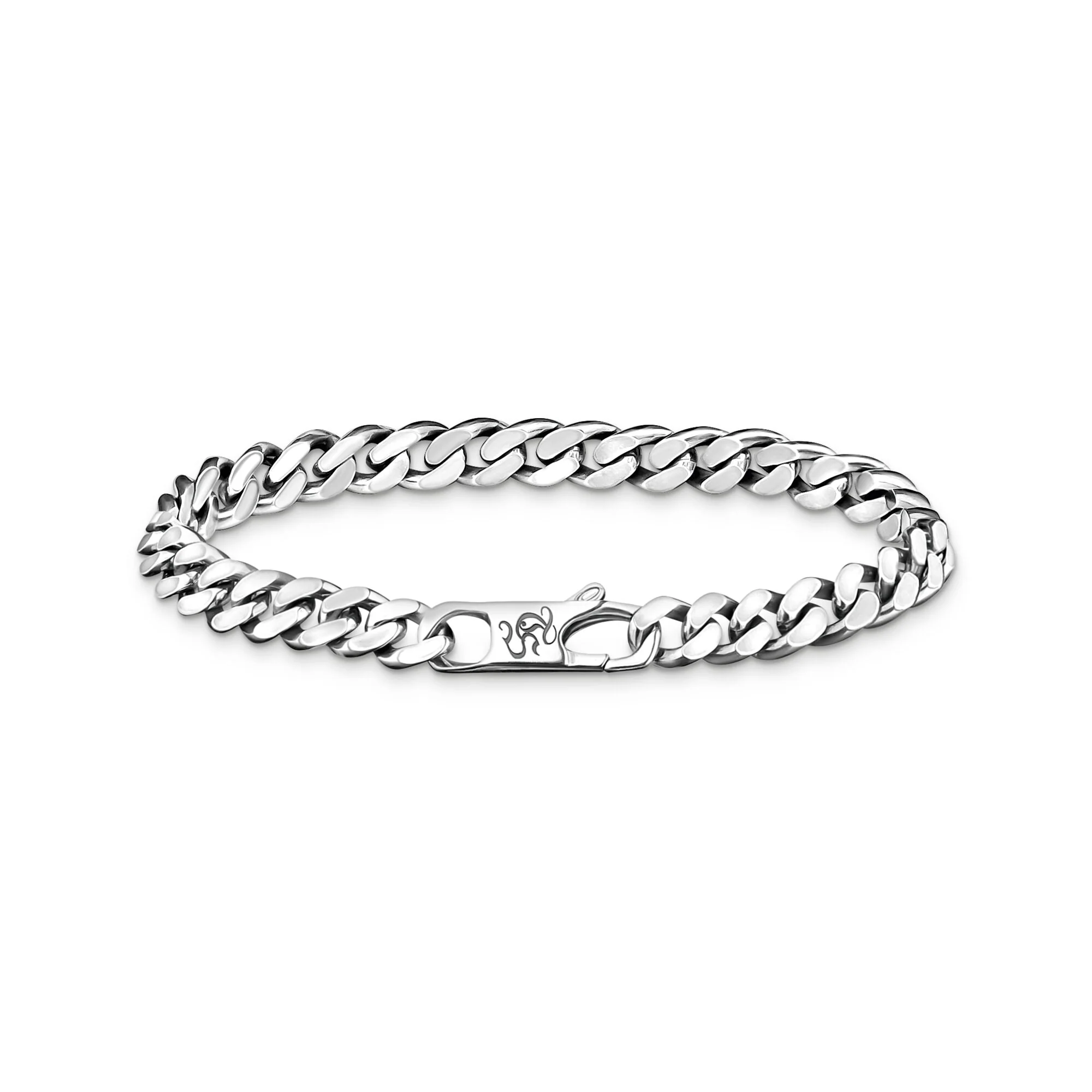 THOMAS SABO Silver armoured bracelet