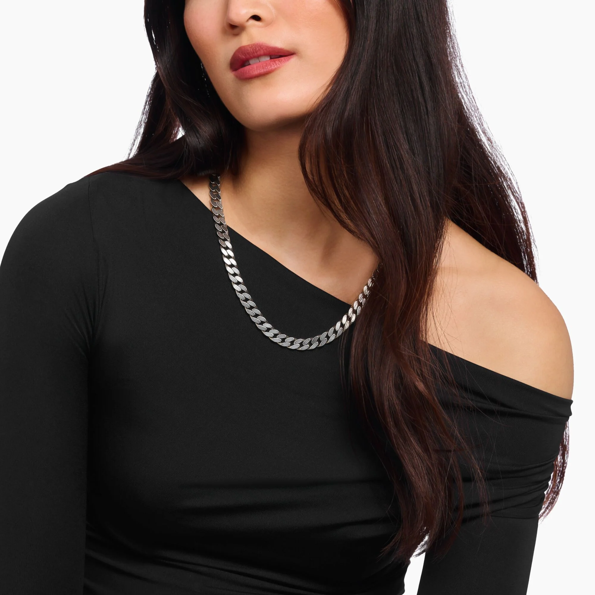 THOMAS SABO Silver armoured chain - Image 2