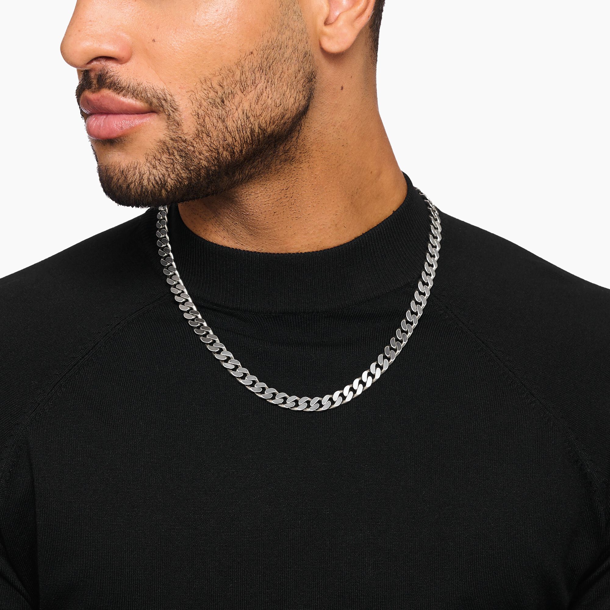 THOMAS SABO Silver armoured chain - Image 3