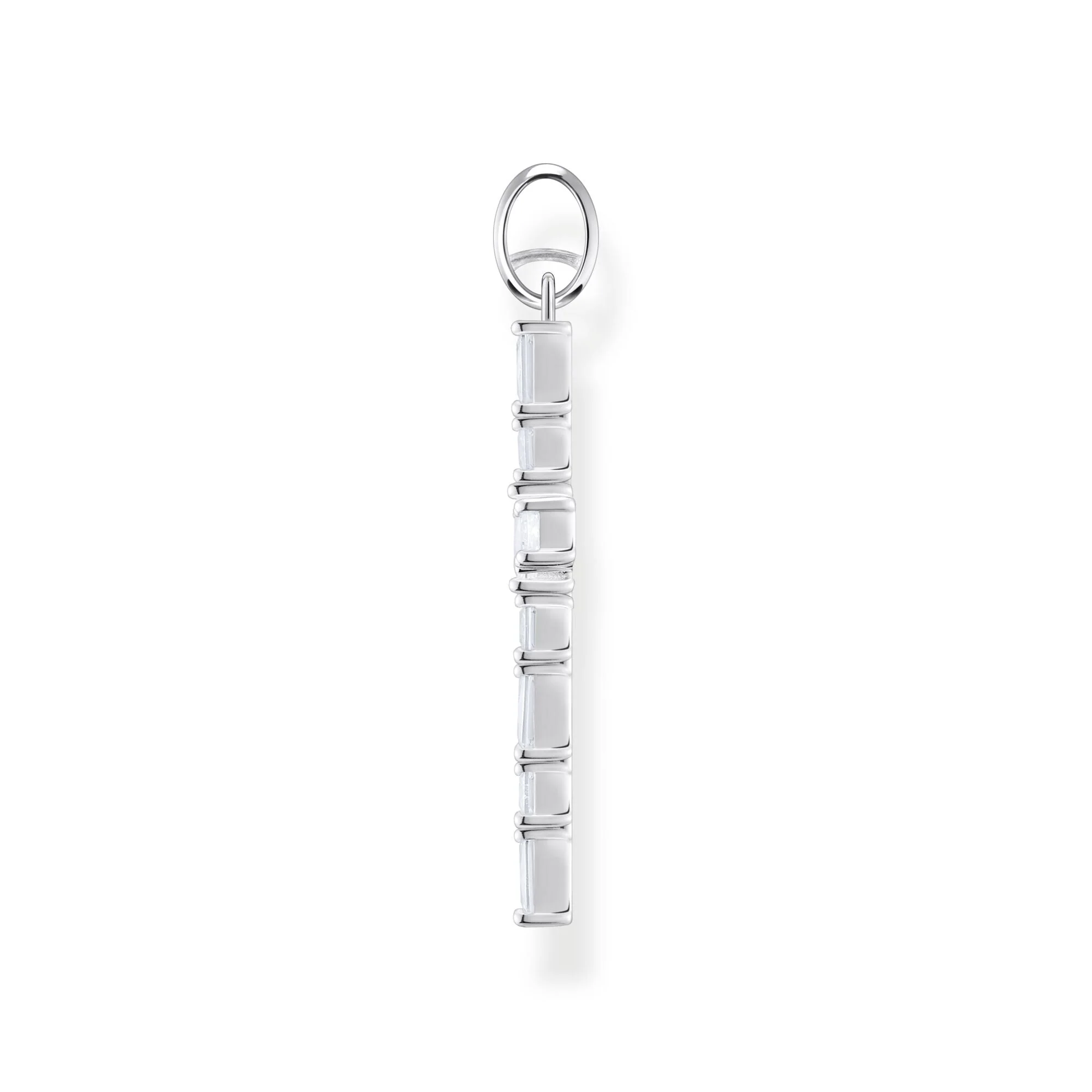 THOMAS SABO Silver Cross pendant with white zirconia - Image 2
