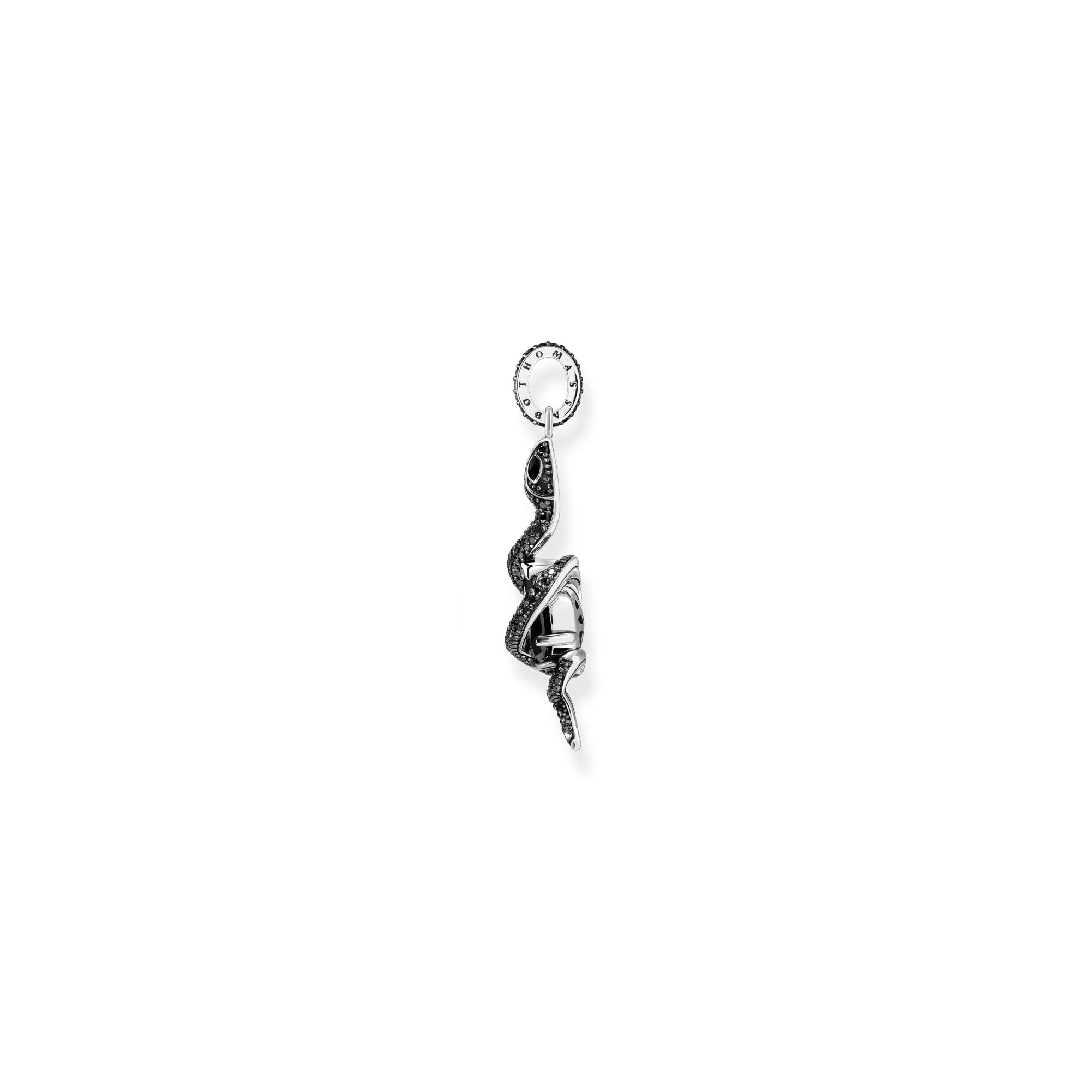 THOMAS SABO Snake pendant with black zirconia - Image 2