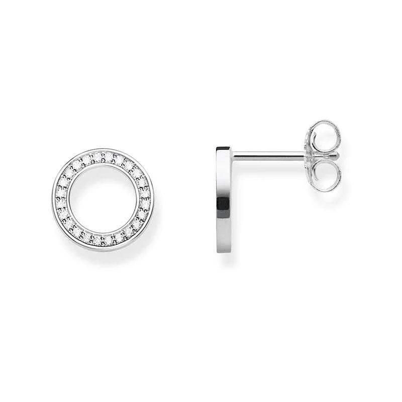 Together Cubic Zirconia Stud Earring - H1947-051-14