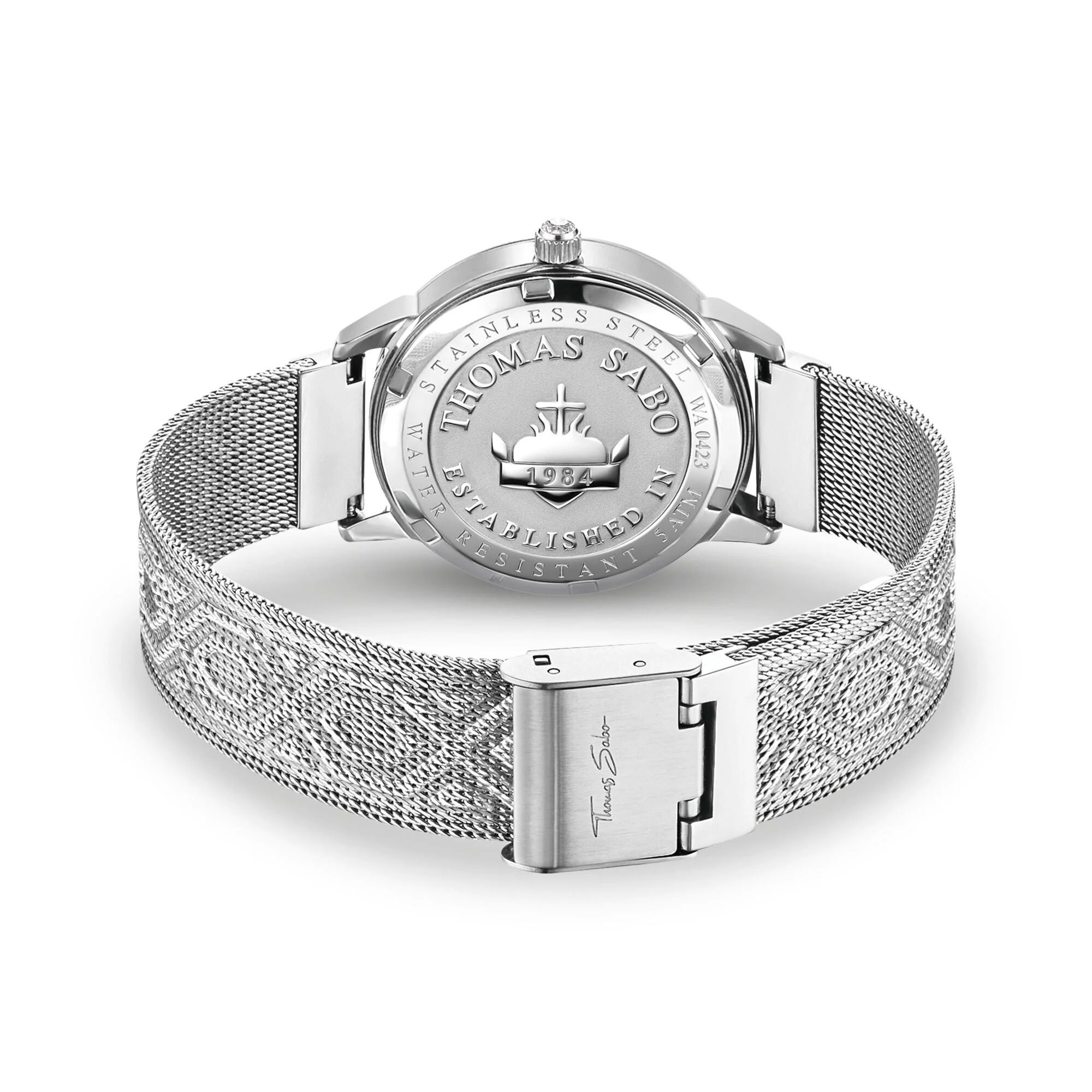 THOMAS SABO Women's watch with 33 mm, dragonflies & zirconia - Image 3