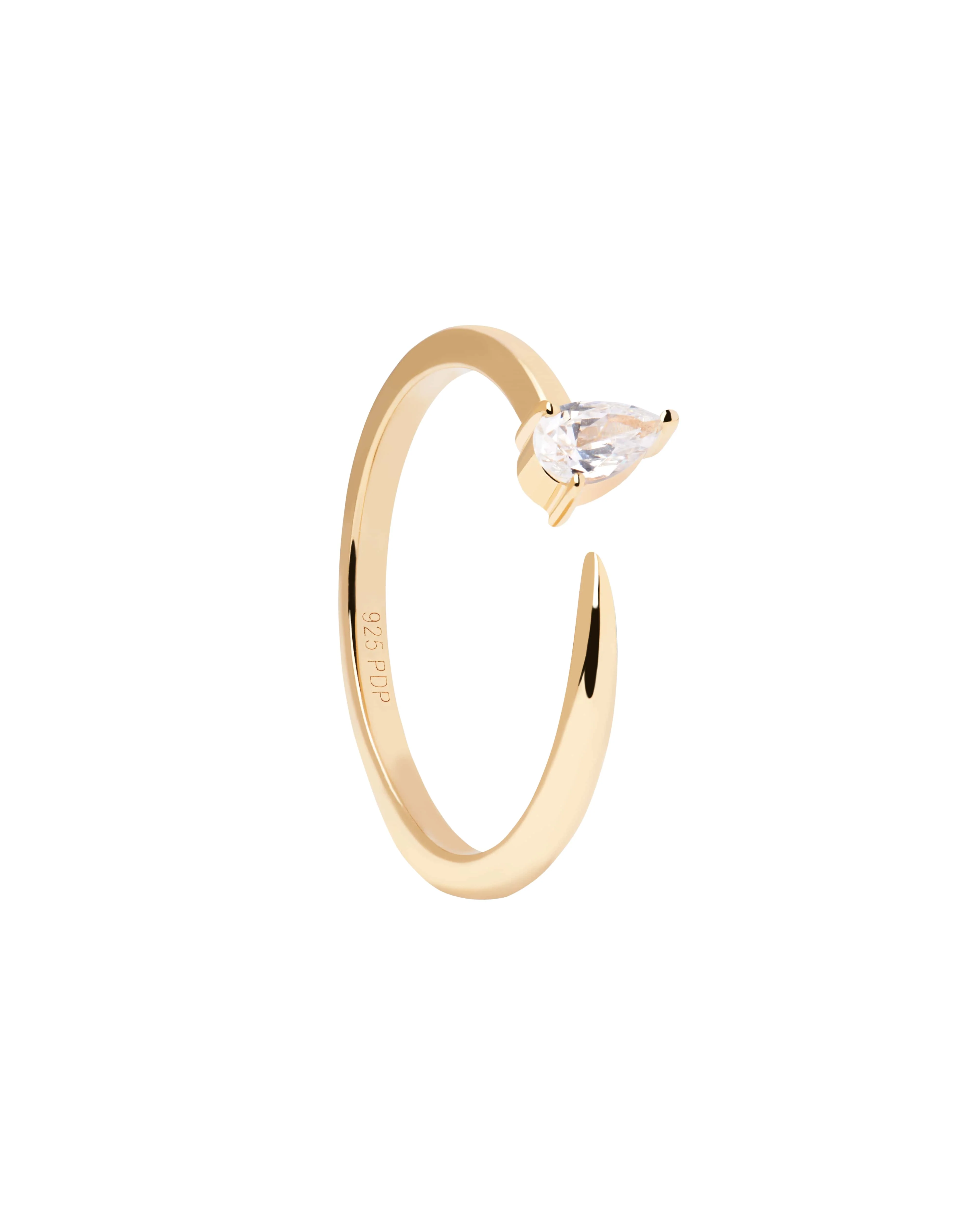 Twing Gold Ring Size 16