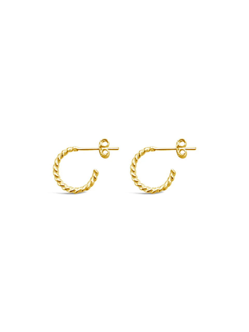 Twisted Hoops Gold - JP13207G