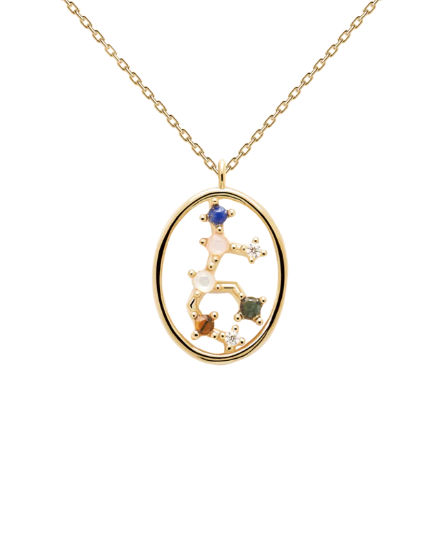 Virgo Gold Necklace - CO01-349-U