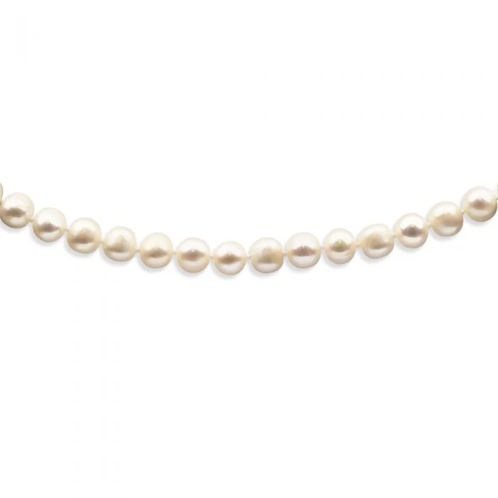 White Freshwater 160cm Long Pearl Necklace - Image 2