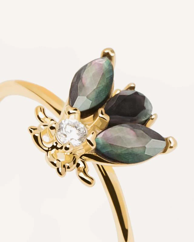 Zaza Yellow Gold Ring - Image 3