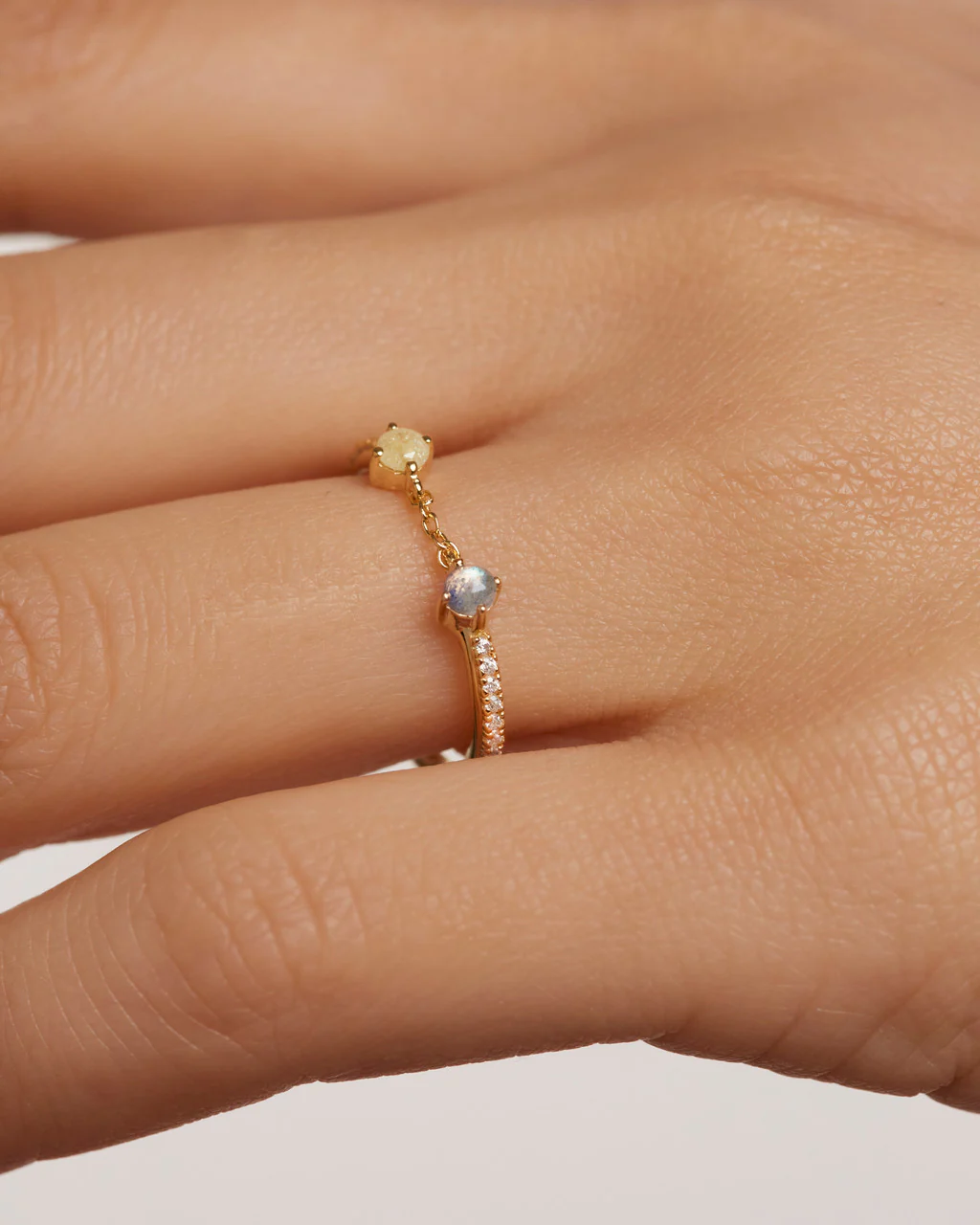 Zena Gold Ring - AN01-652 - Image 4